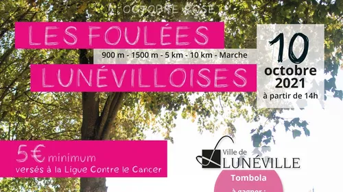 Les Foulées Lunévilloises auront lieux le 10 octobre 